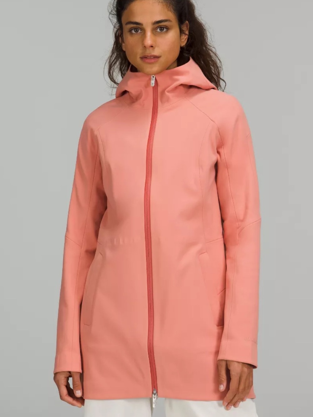 Lululemon RepelShell Rain Jacket - Pink Savannah (Size 10)